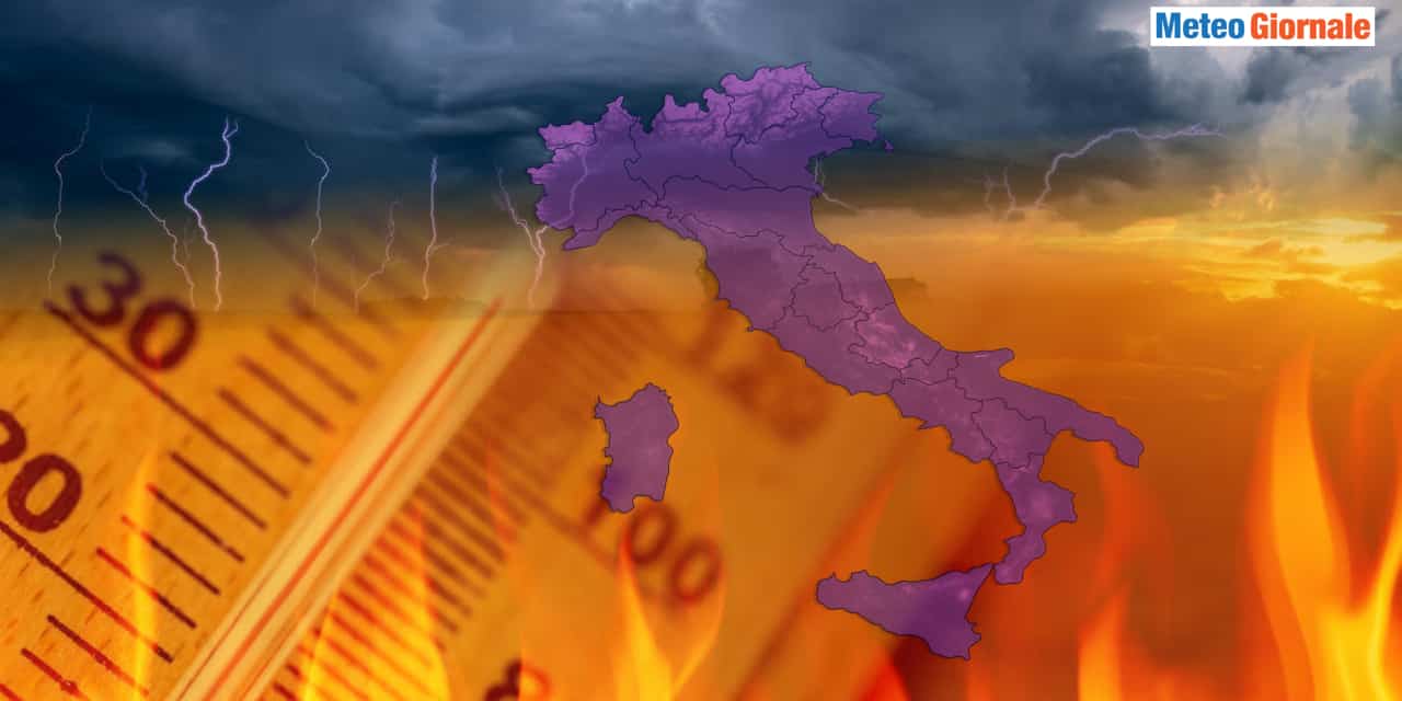 Nuovo picco di caldo prima di un cambiamento