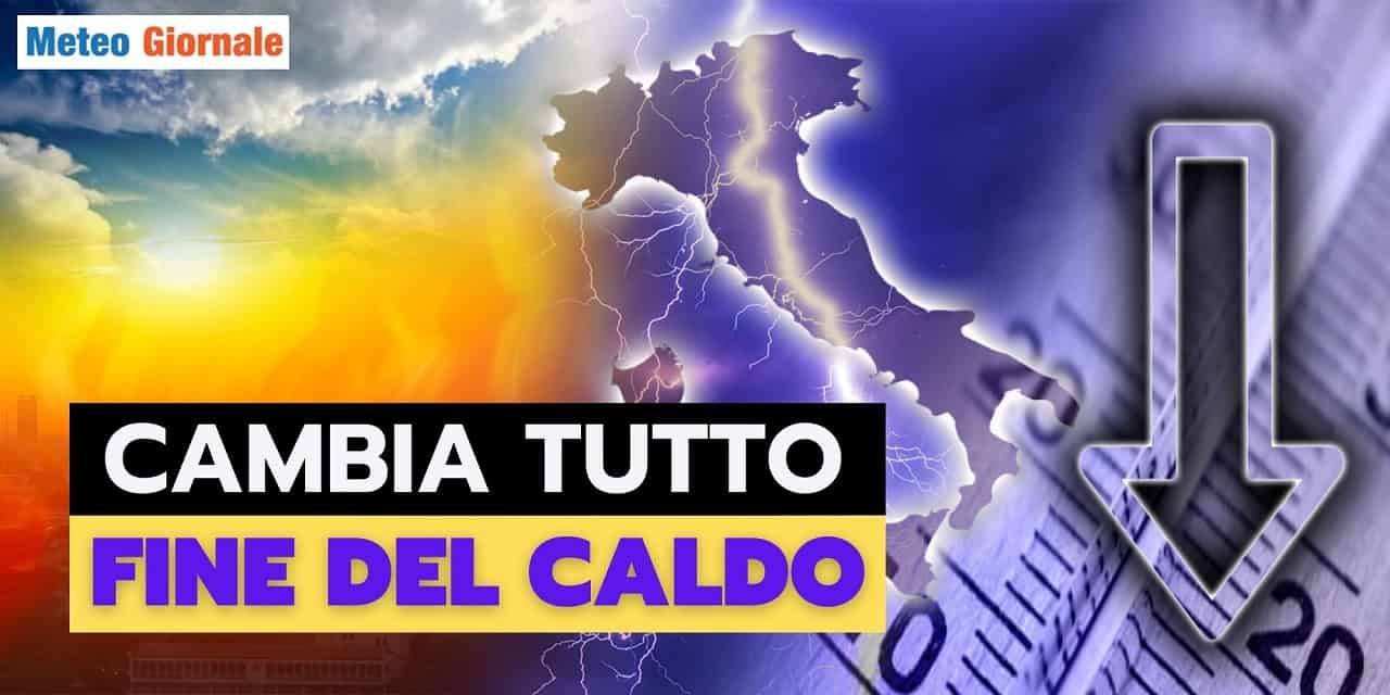 Meteo: ora c’è un DATA dove CAMBIA DAVVERO TUTTO