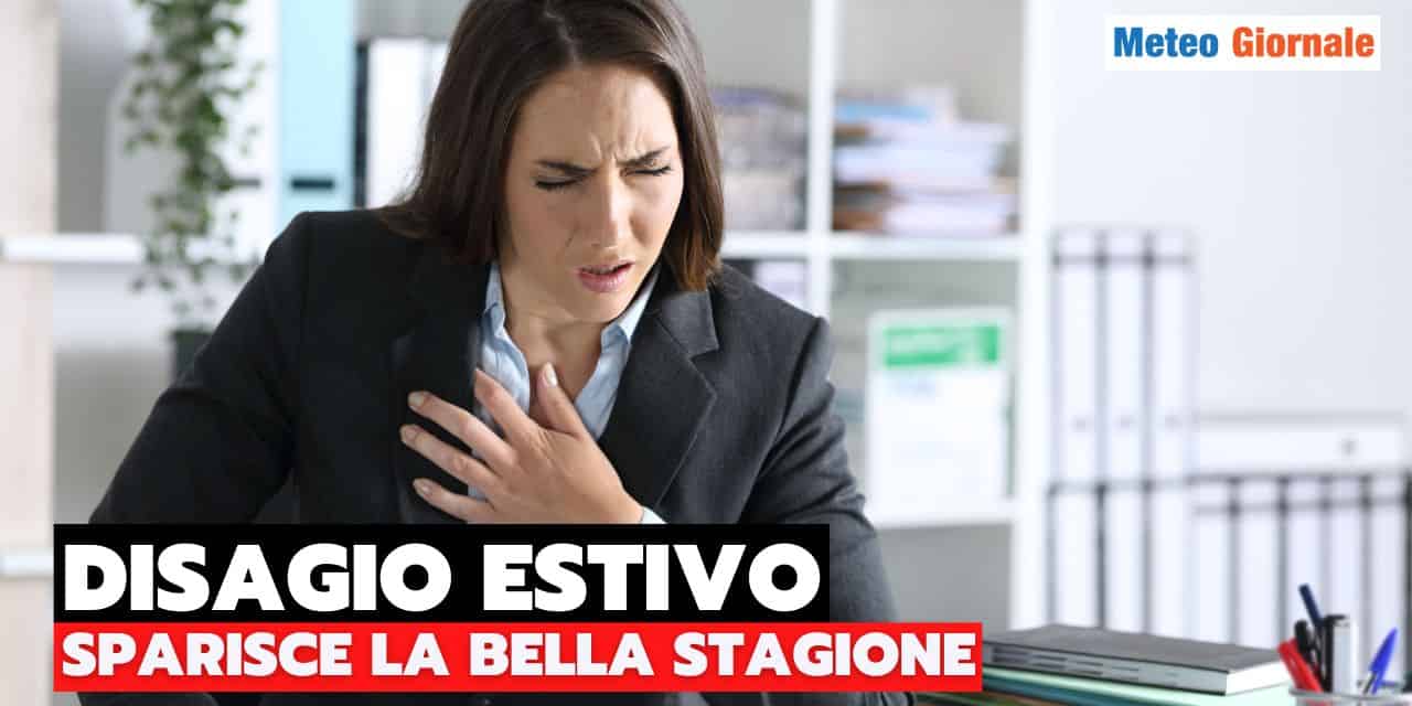 Meteo: caldo ESTREMO, disagio fisico INTENSO, le conseguenze