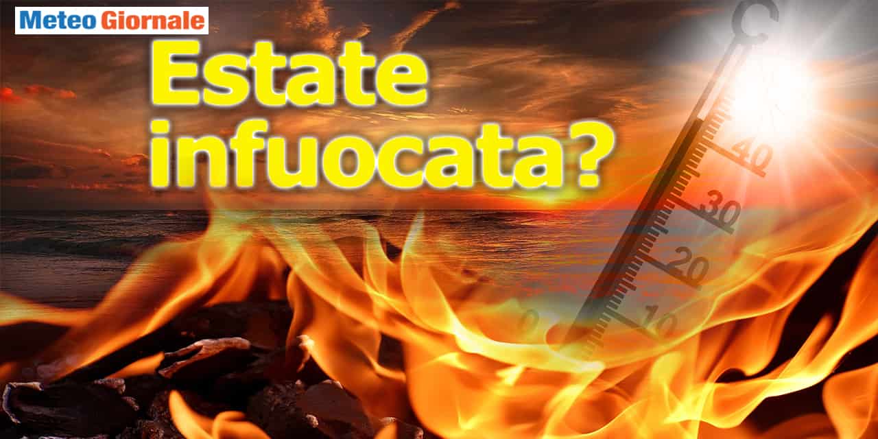 Nuove eccezionali fiammate di caldo dal Sahara