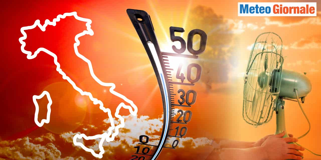 Caldo terribile, con picchi record