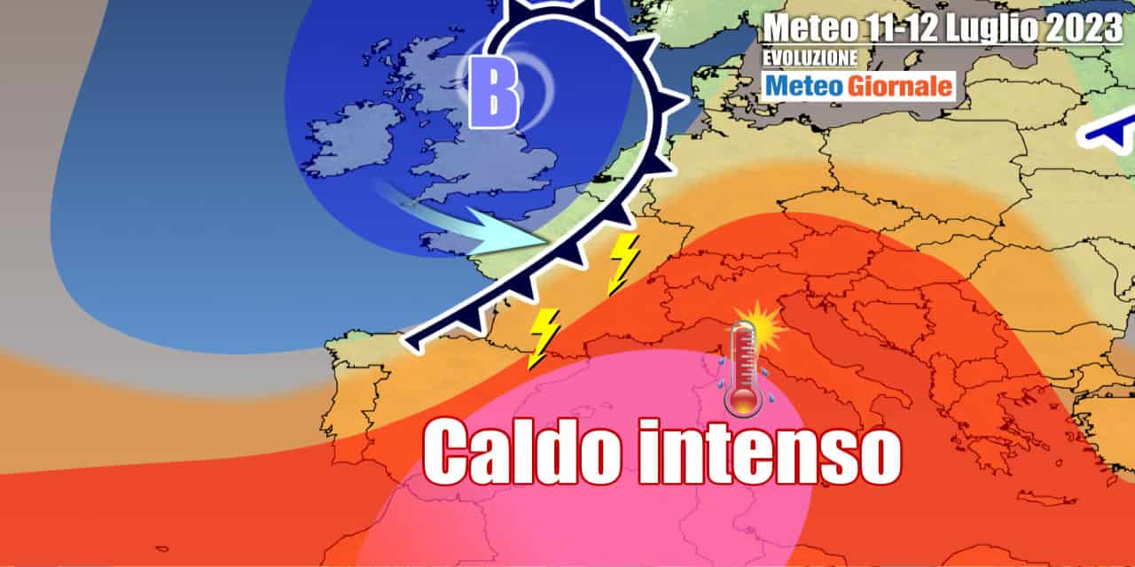 Caldo per tutta la settimana, ma anche temporali in arrivo