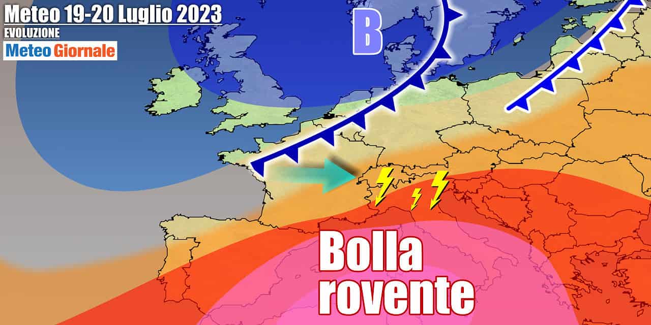 Tra caldo e temporali