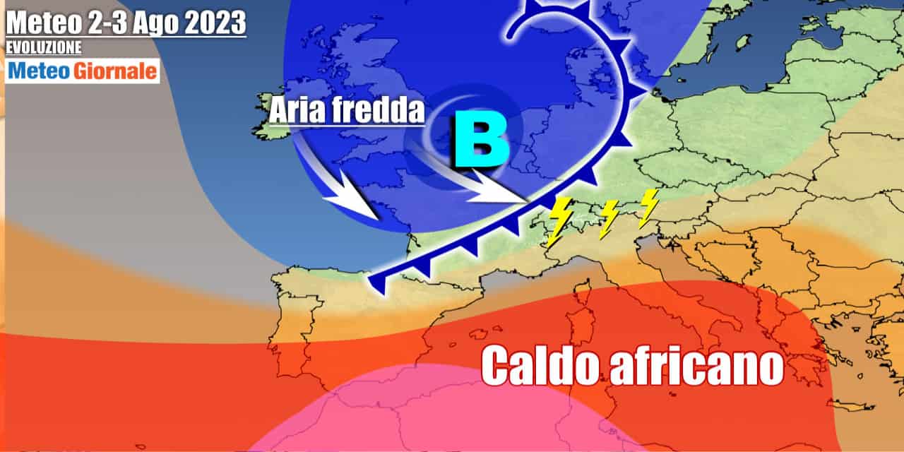 Dopo metà settimana, si profila uno stop per l'Estate