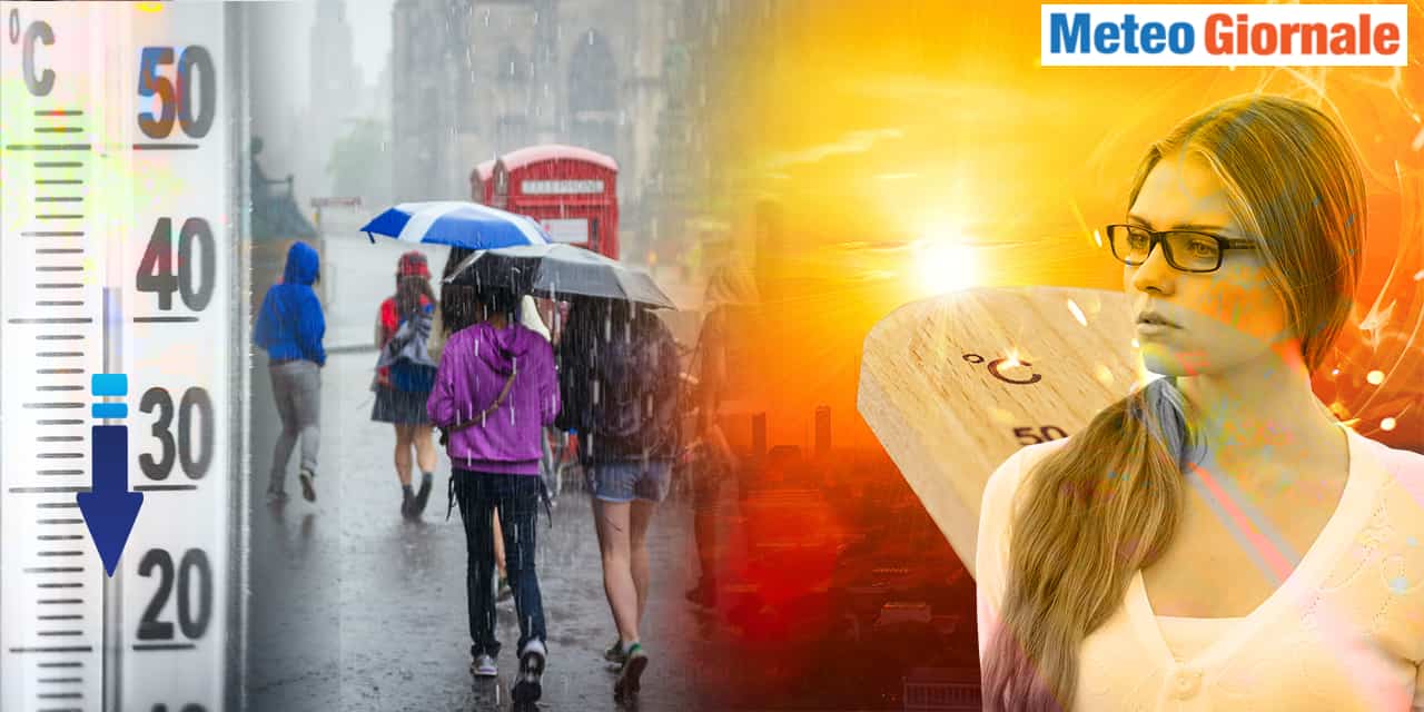 Momenti di fresco alternati ad ondate di caldo