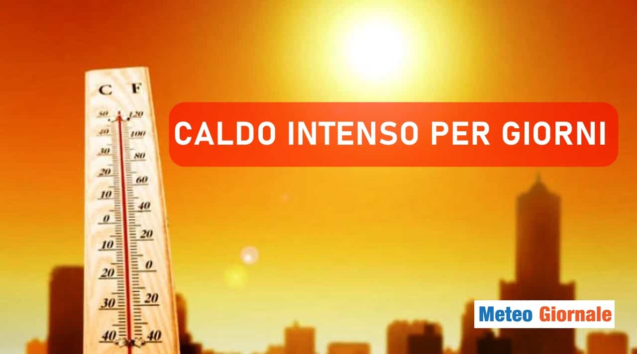 meteo caldo estremo prossimi giorni 1