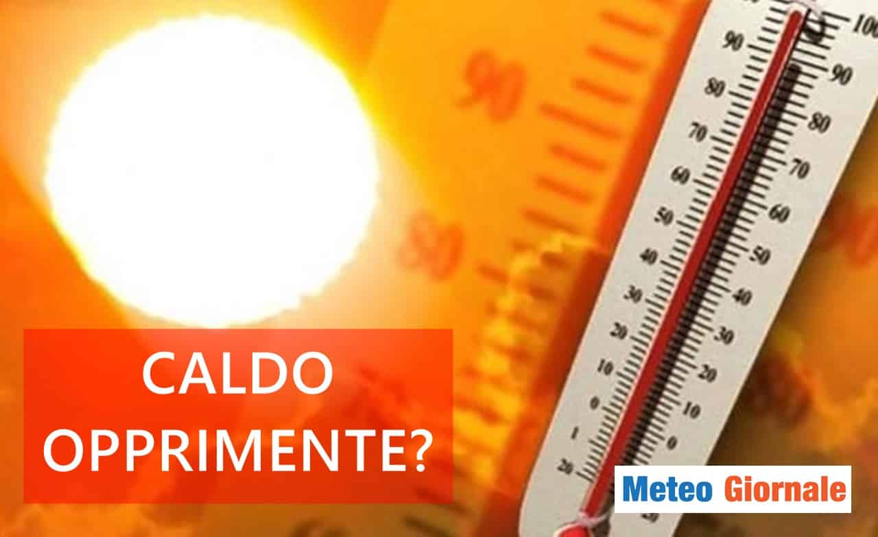 meteo caldo opprimente italia prossimi giorni