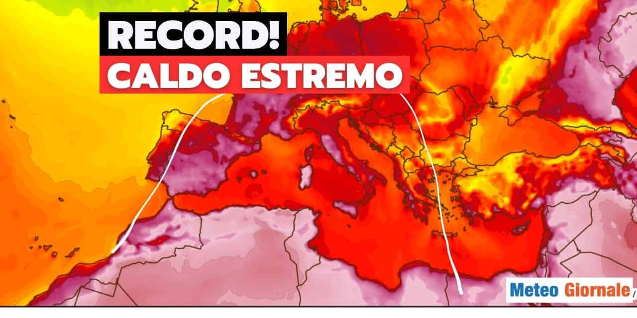 Caldo da “paura” su quasi tutta Italia. Previsioni meteo da calura africana record