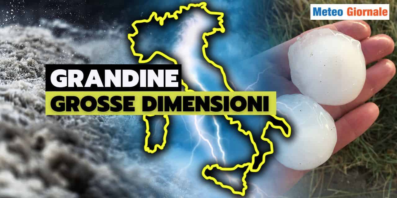 Meteo: dalla GRANDINE SPACCATUTTO al CALDO ESTREMO. La nuova normalità