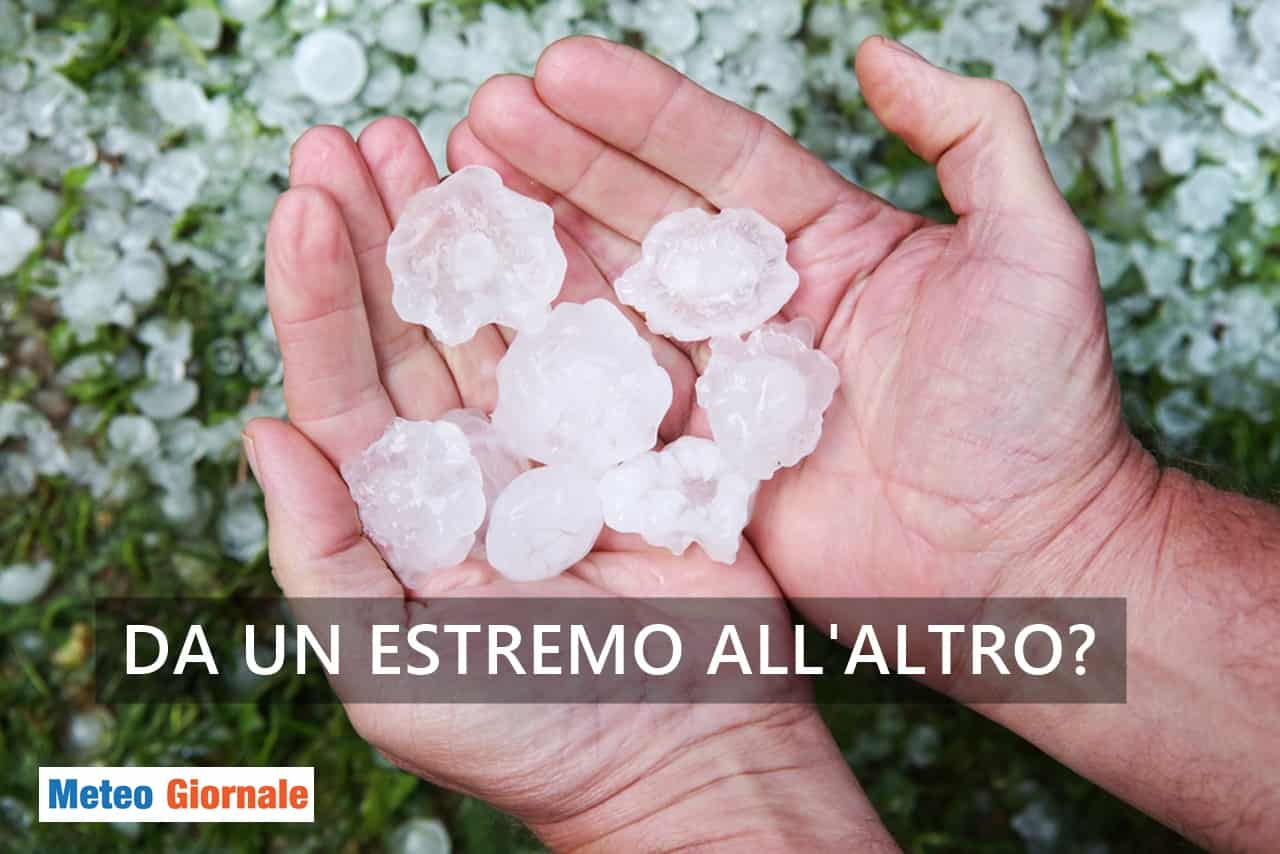 Meteo: dopo il caldo eccezionale alto rischio fenomeni estremi