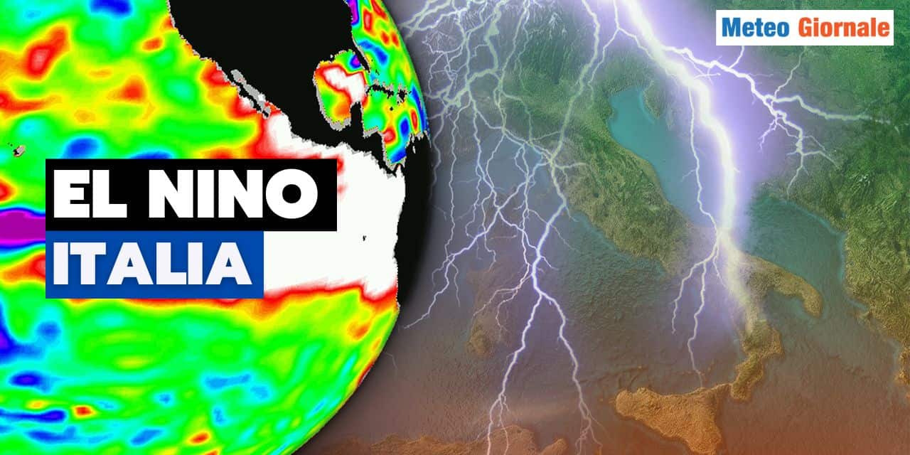 Ritorno di El Nino: porta con sé un’estremizzazione del calore meteo. Tempeste