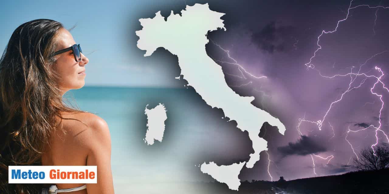 meteo estate maltempo si fa sul serio