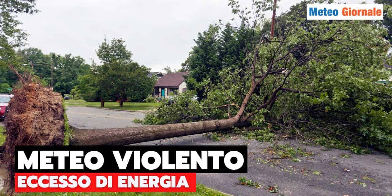 Meteo: caldo ESTREMO e temporali VIOLENTI, un mix MICIDIALE