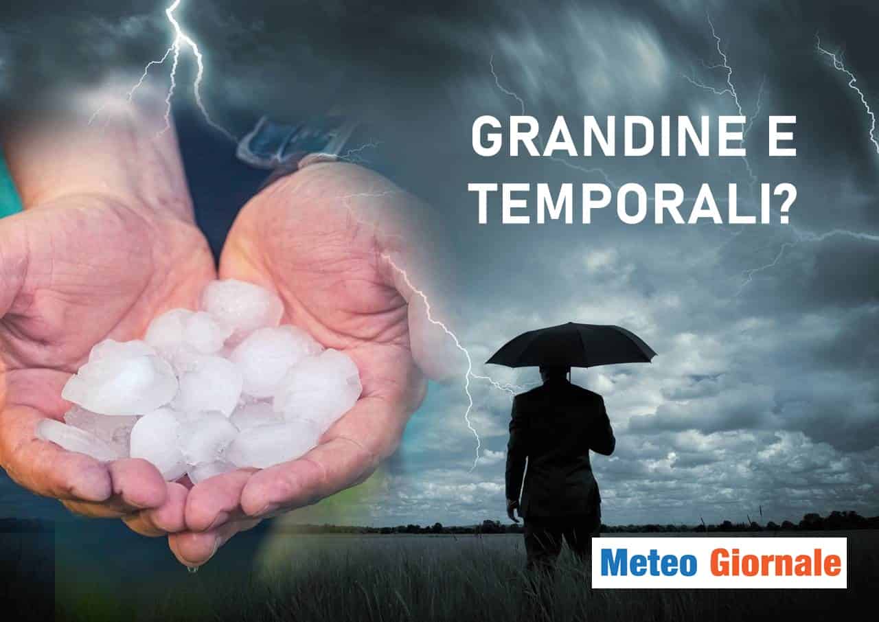 Meteo Italia: calo clamoroso delle temperature, ma grandine dietro l’angolo