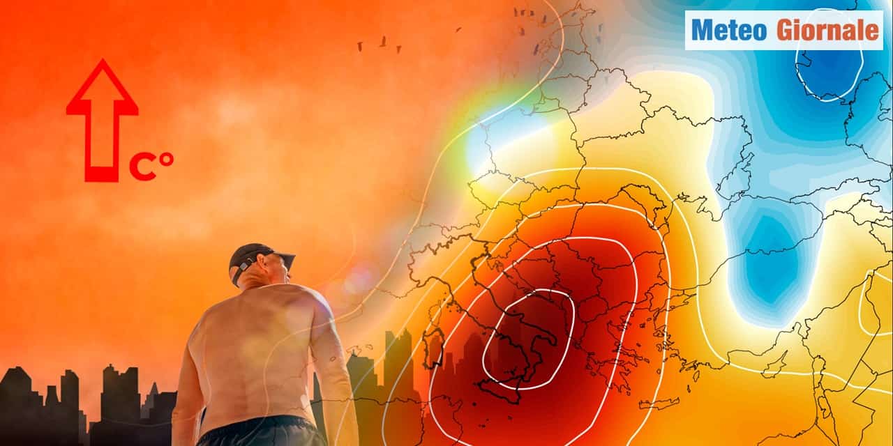 meteo picco caldo centro sud