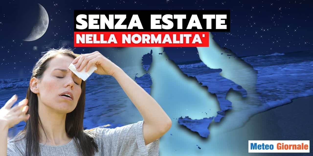 Meteo: senza Estate questa è una FORNACE TREMENDA