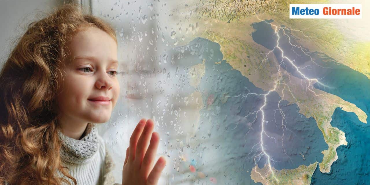 Meteo prossimi giorni: sole e CALDO INTENSO, ma pure temporali VIOLENTI