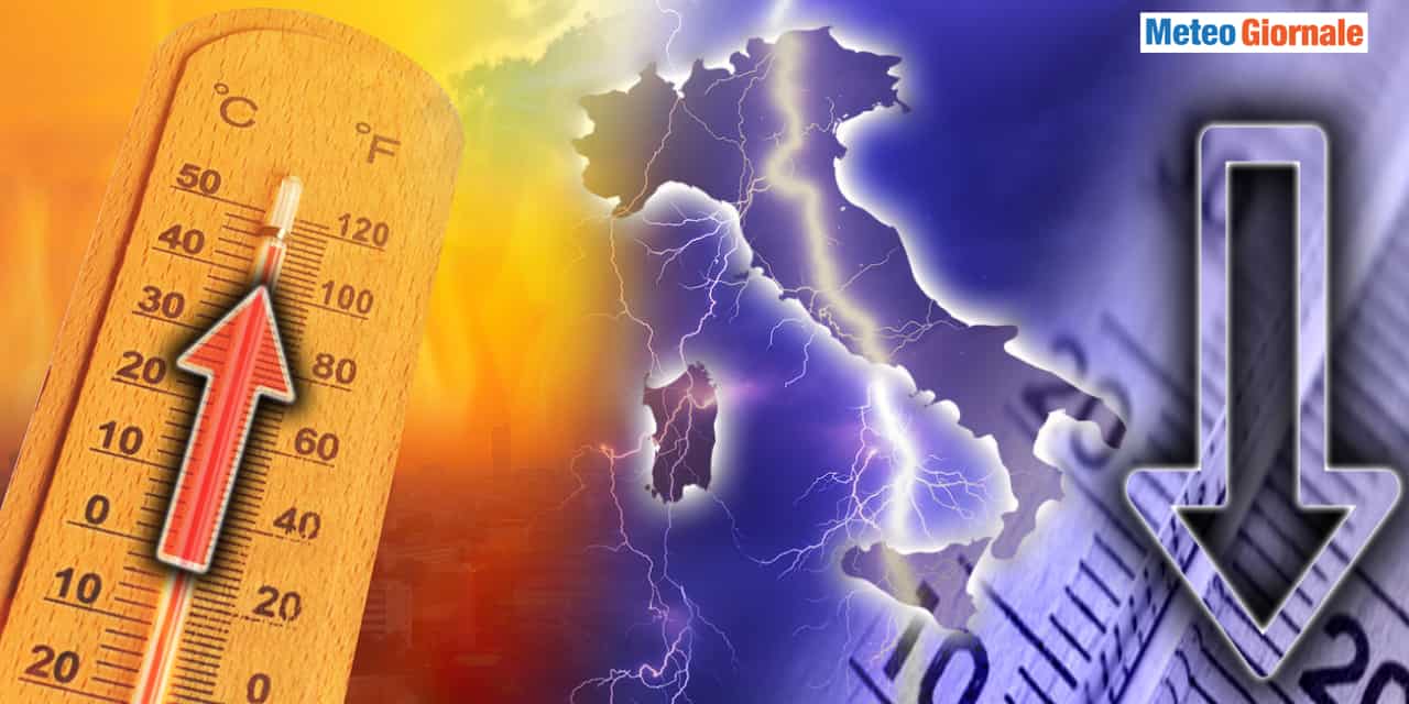 Calo termico la prossima settimana, ma anche rischio temporali