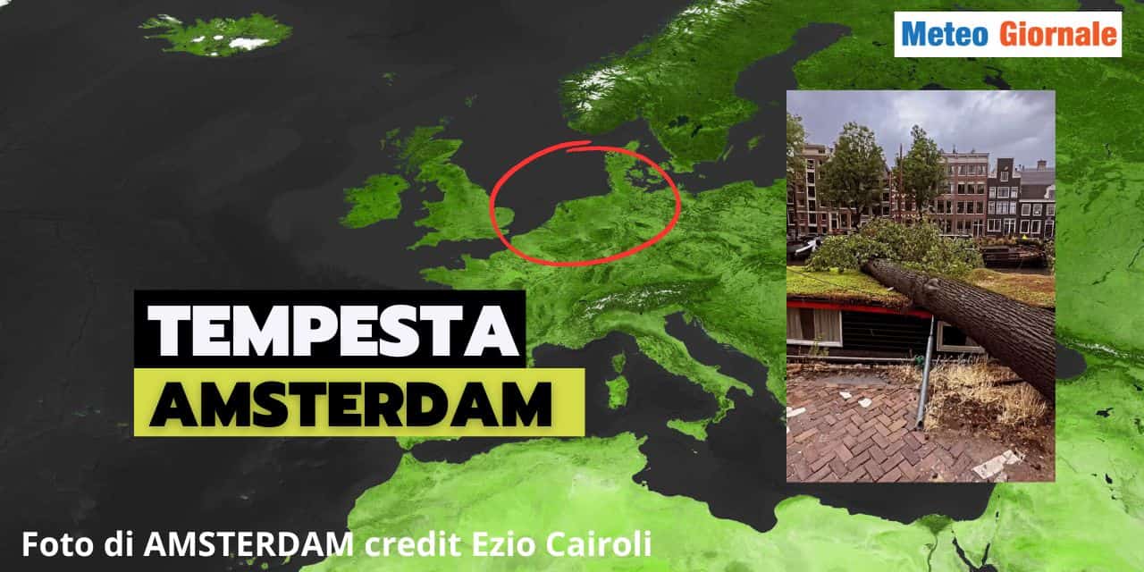 Meteo Eccezionale: Tempesta Poly sconvolge l’Olanda