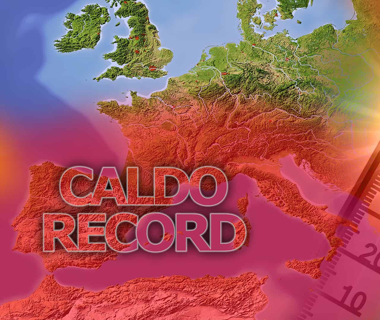 AGOSTO come LUGLIO, meteo record in Italia e in Europa