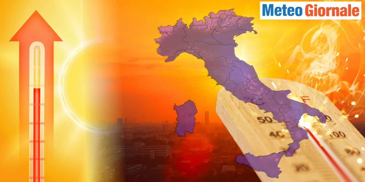 Clima si scalderà notevolmente la prossima settimana