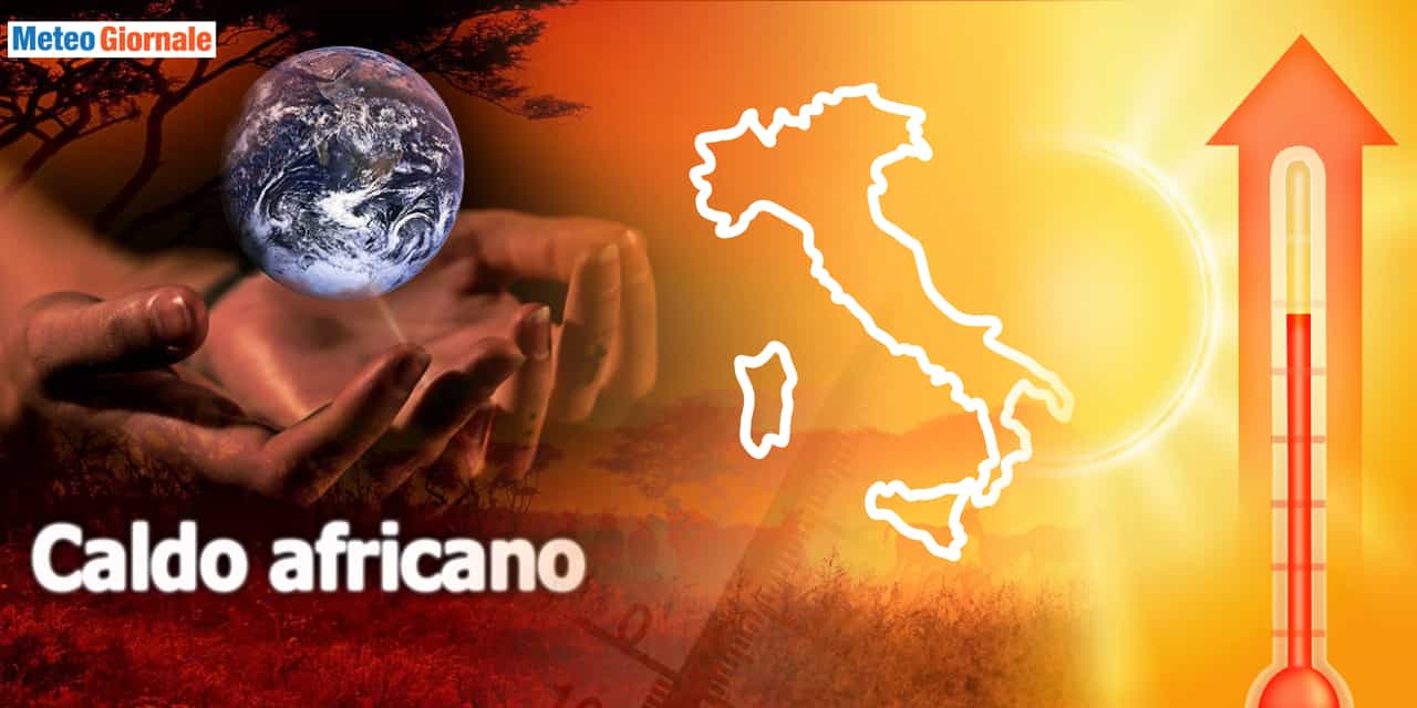 Caldo africano intenso si accentuerà nei prossimi giorni