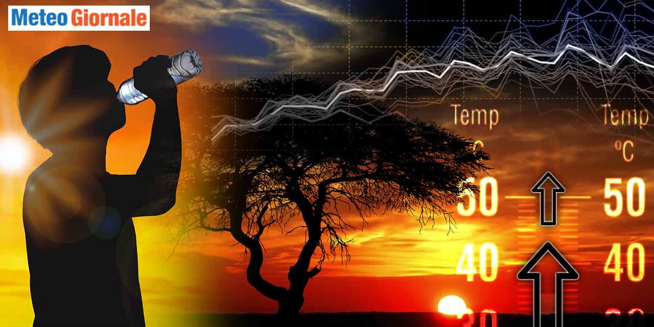 Agosto dalle tinte africane, poi a fine mese cambia