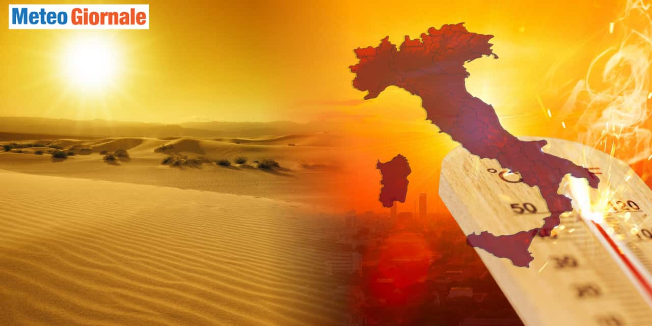 Il caldo sarà forte sull'Italia