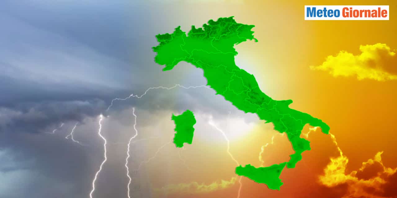 Ecco il caldo d'Agosto seguito da un cambiamento