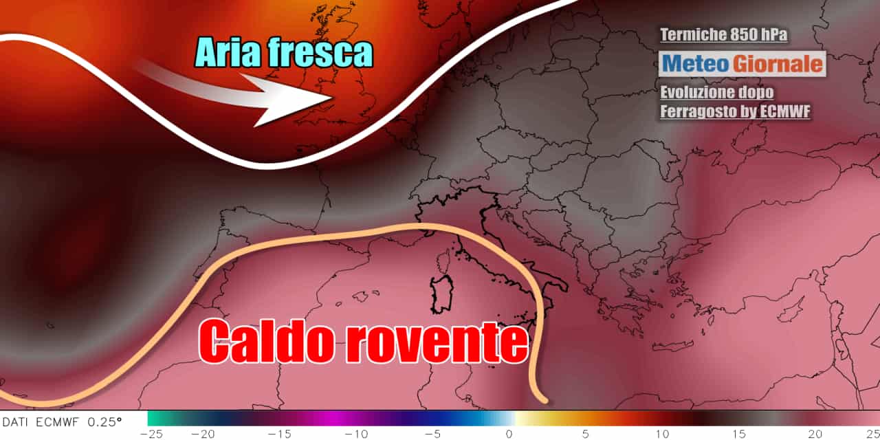 Il caldo tornerà protagonista