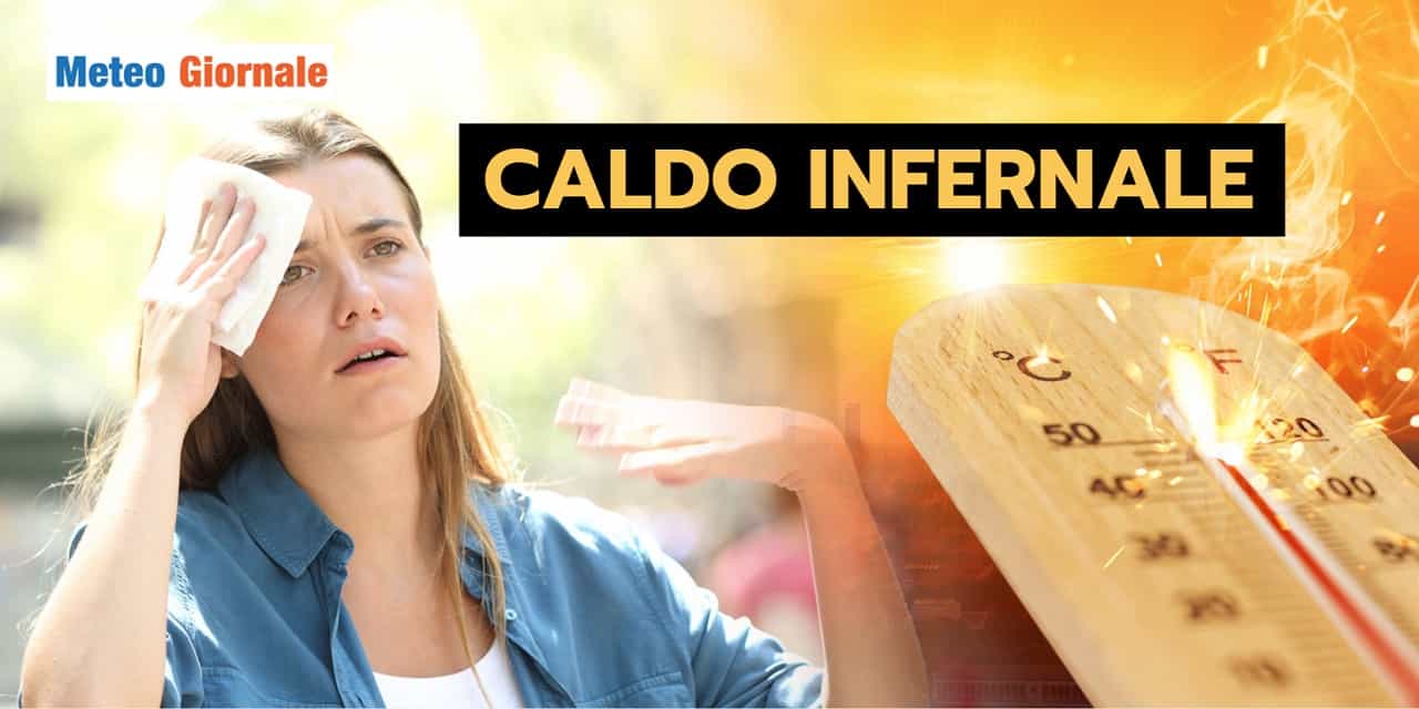 Meteo: ancora CALDO INFERNALE, ma poi la SVOLTA