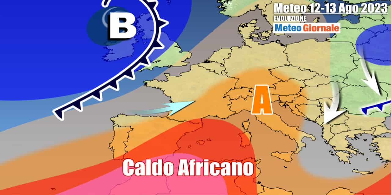 Verso fase di caldo, ma non estrema