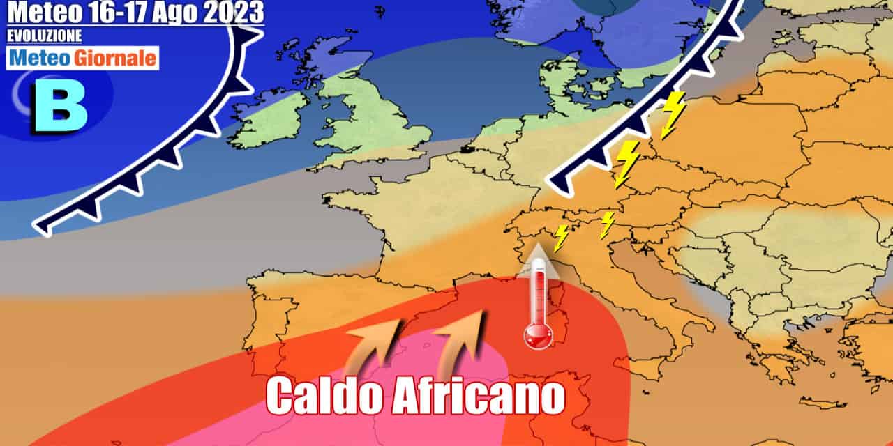 Il caldo si accentuerà dopo Ferragosto