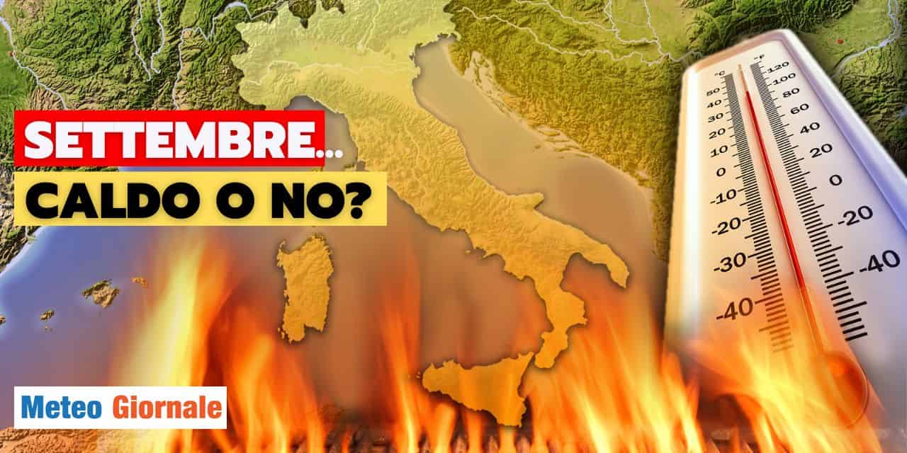 Meteo: il CALDO minaccia l’avvio di Settembre