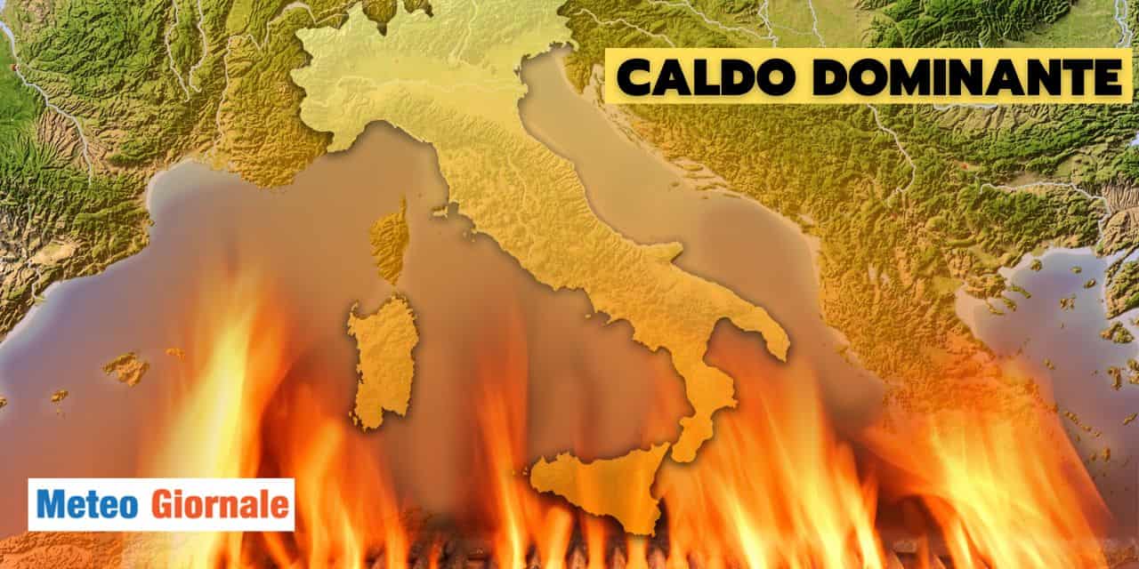 Meteo e clima sempre più caldo e anticicloni dominanti