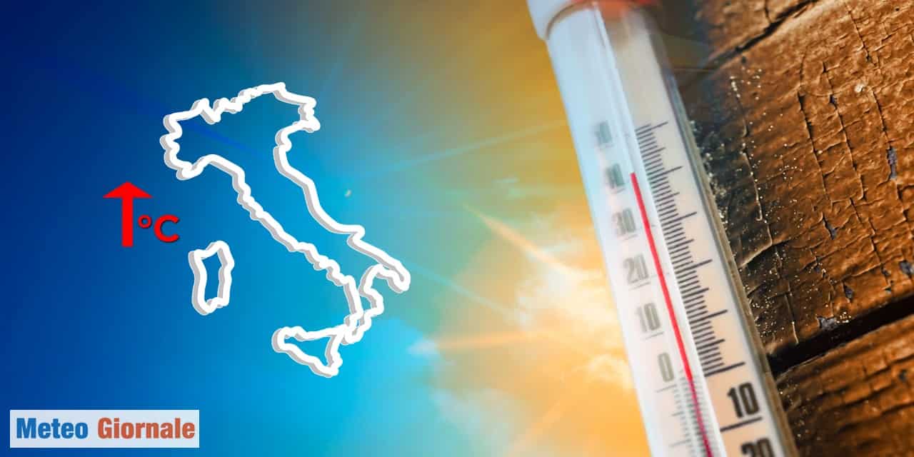meteo caldo quando finira