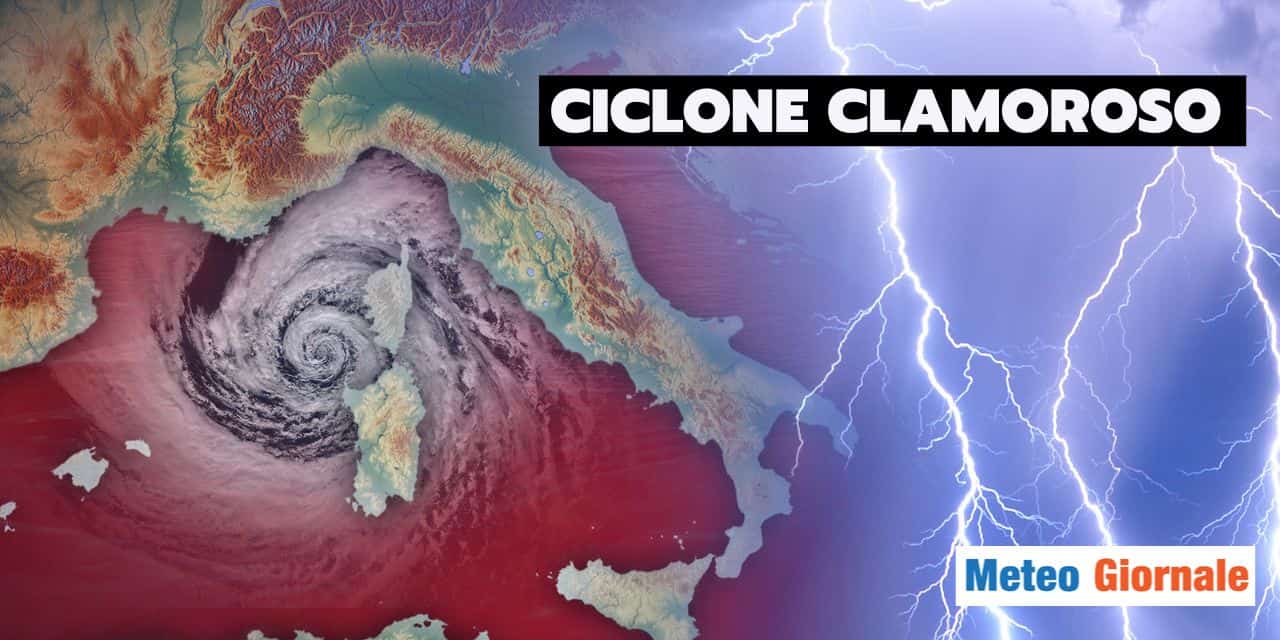 Meteo: ciclone clamoroso per Agosto, rischio alluvioni