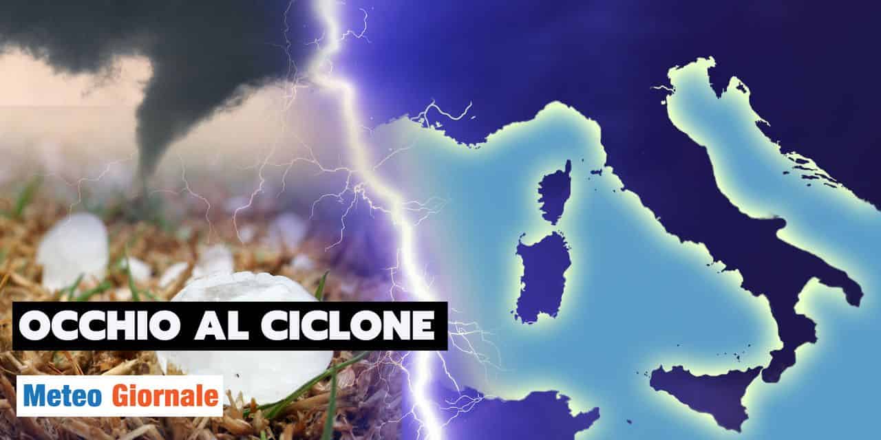 Meteo: il ciclone di fine Agosto non sarà una passeggiata
