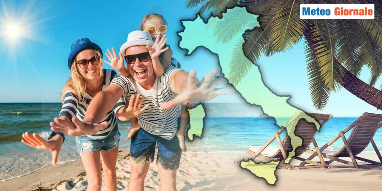 CALDO: sterzata meteo “estiva a Settembre”: l’Estate che non vuole cedere il passo all’Autunno