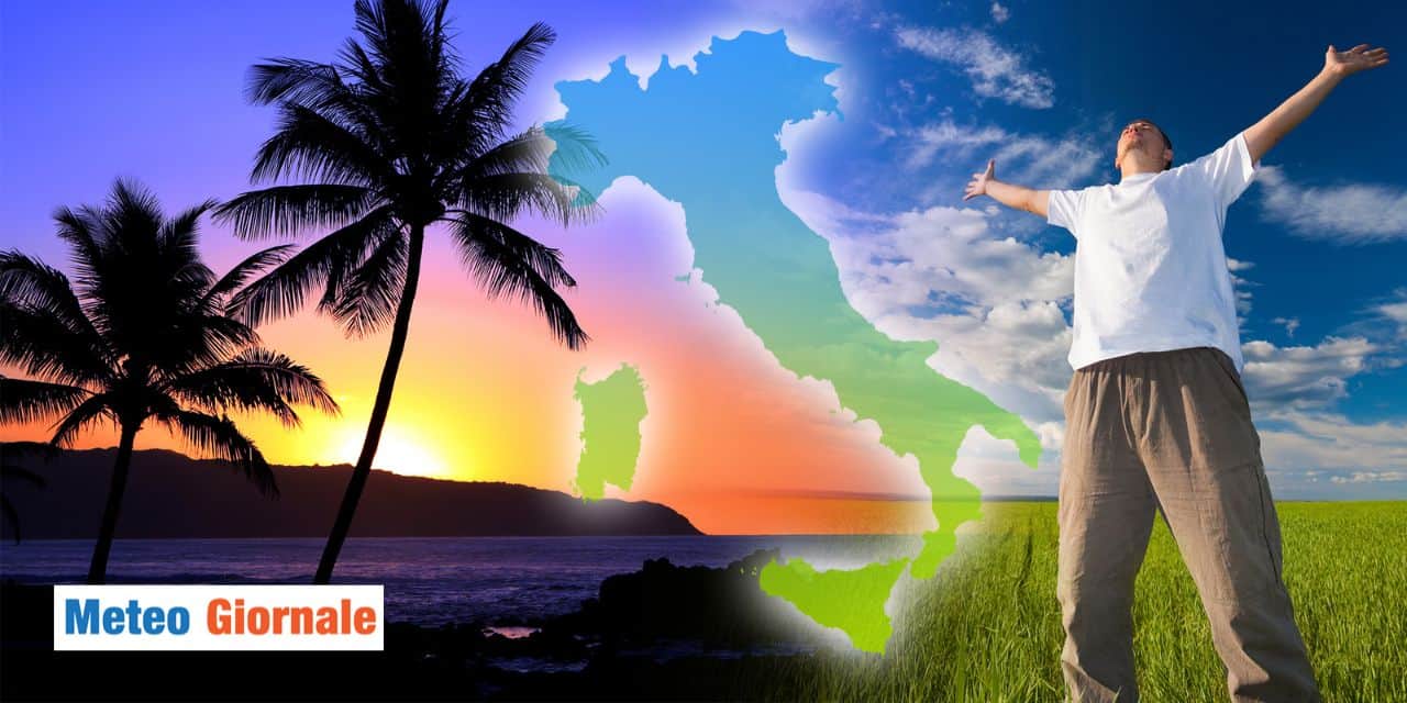 Meteo Italia: fine settimana col CALDO?