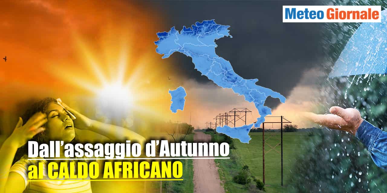 Meteo che cambia di nuovo