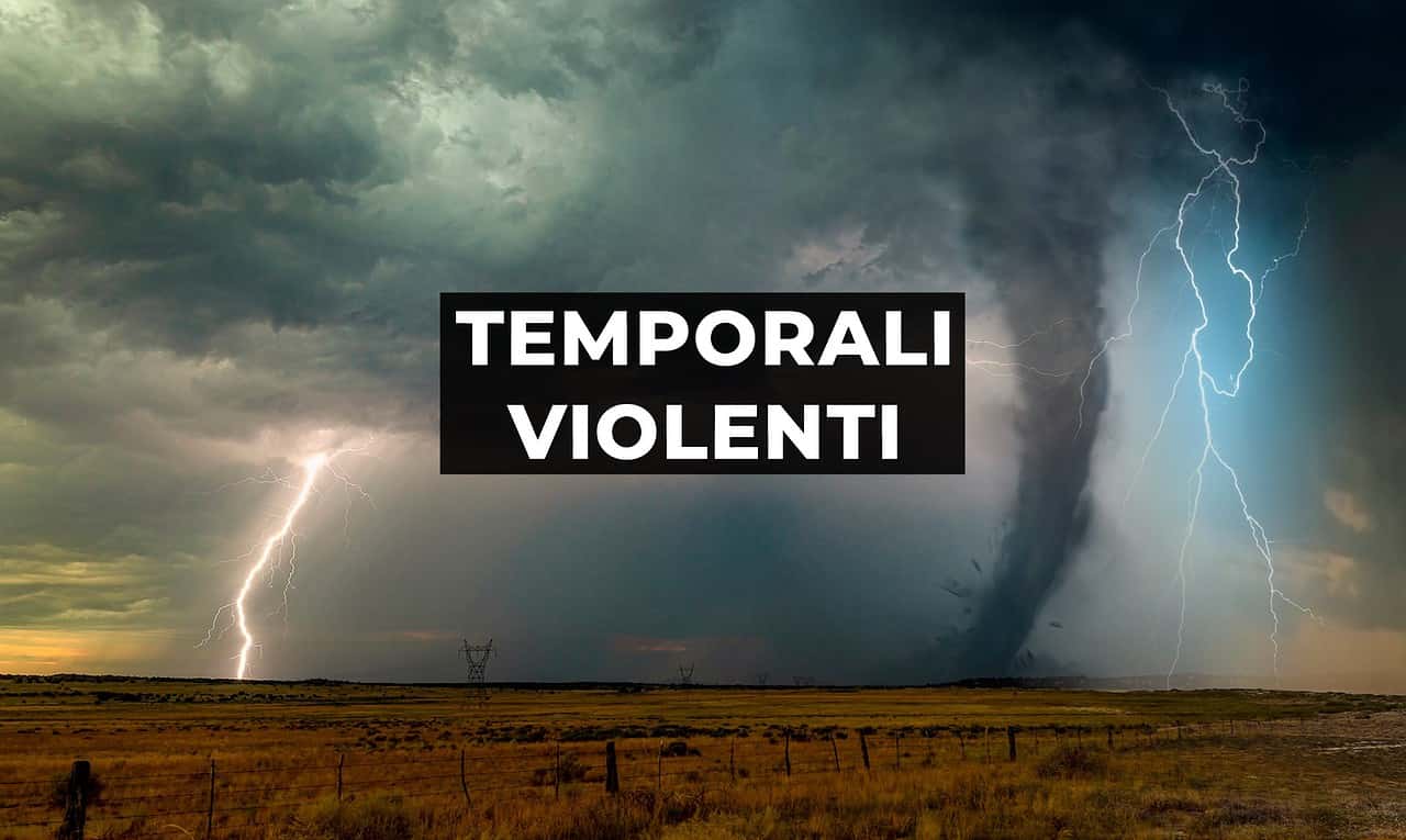 temporali violenti italia