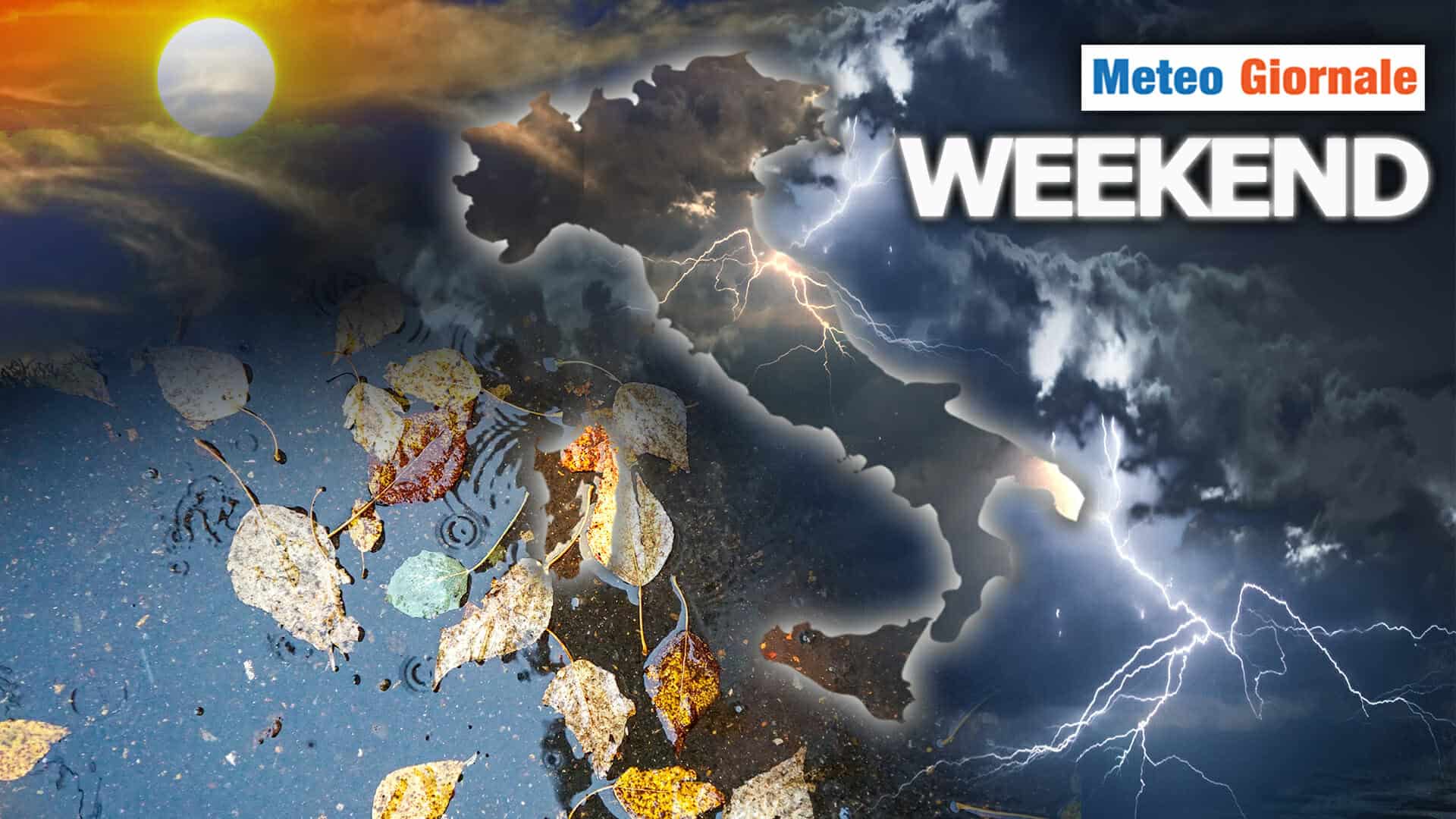 Meteo: Weekend d’Autunno, ma sarà un fuoco di paglia