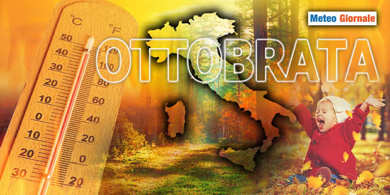 Meteo subito da “OTTOBRATA”, ovvero tornerà il caldo