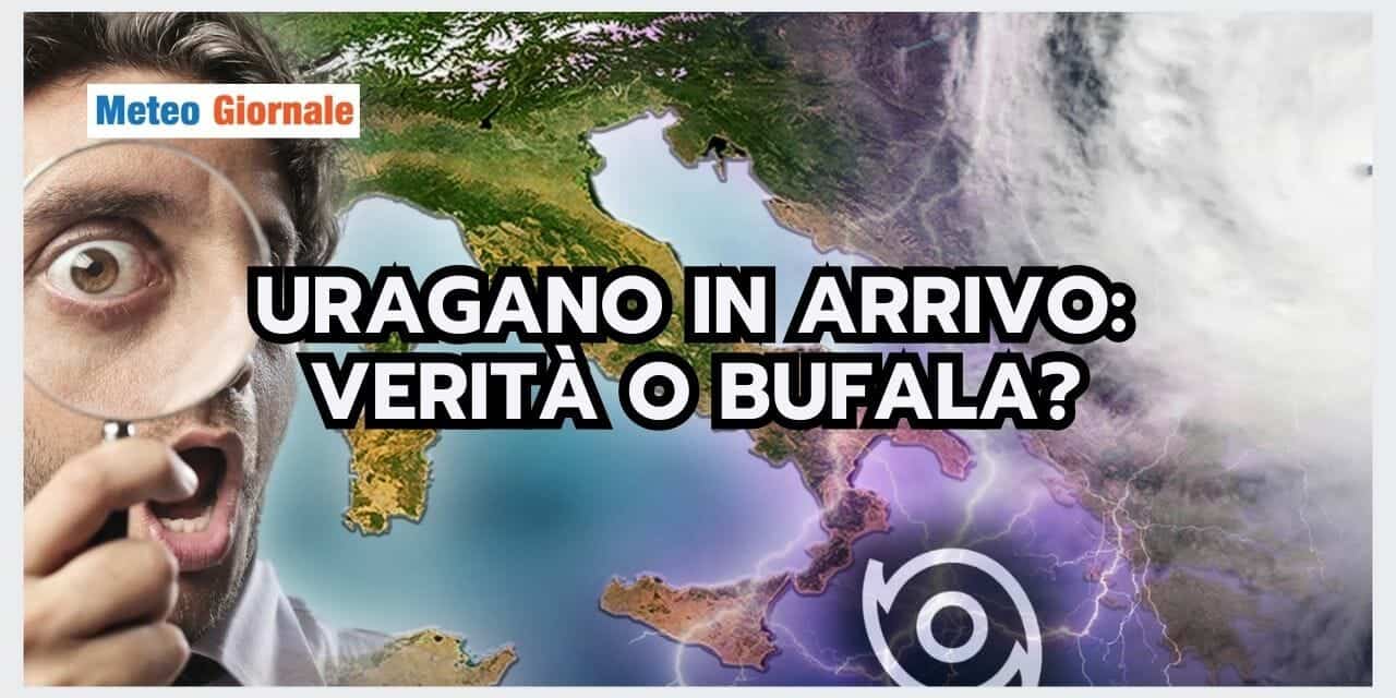 Meteo: URAGANO in Sicilia? Ma no! Quanta confusione! Facciamo chiarezza