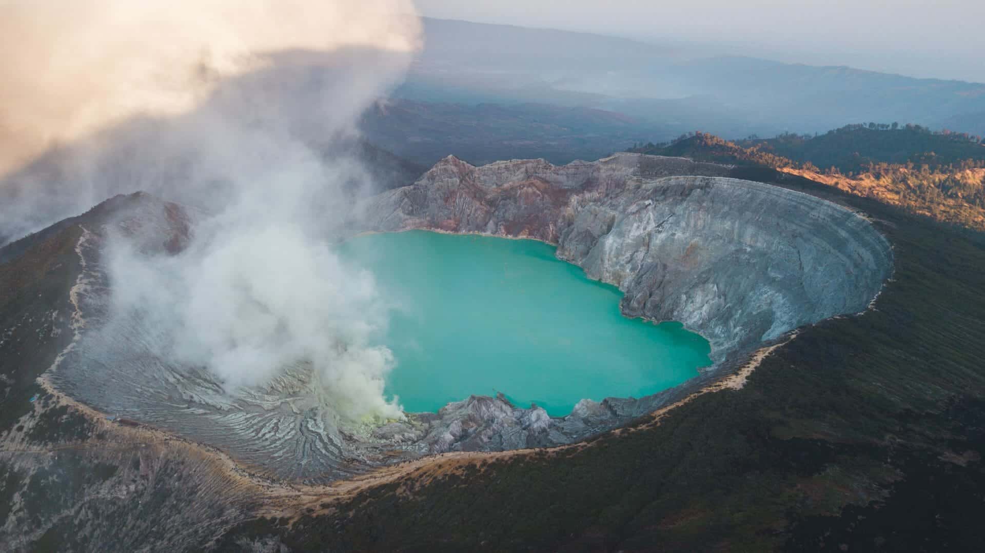 Quanto grande può essere una caldera vulcanica?