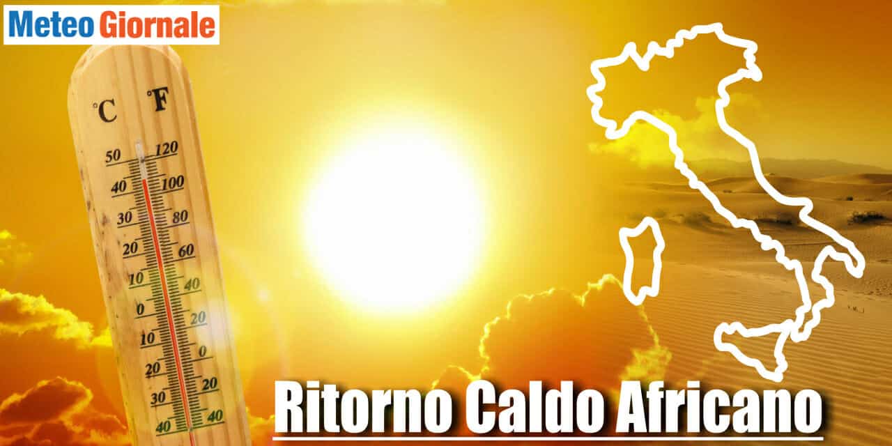 Caldo africano ancora protagonista