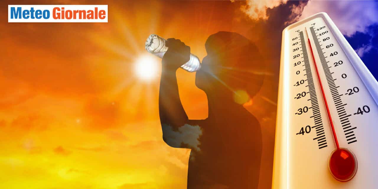 Caldo africano ancora protagonista