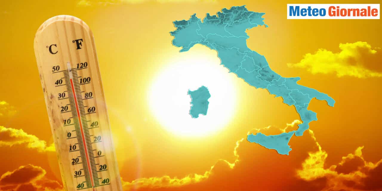Italia sotto l'anticiclone africano nei prossimi giorni