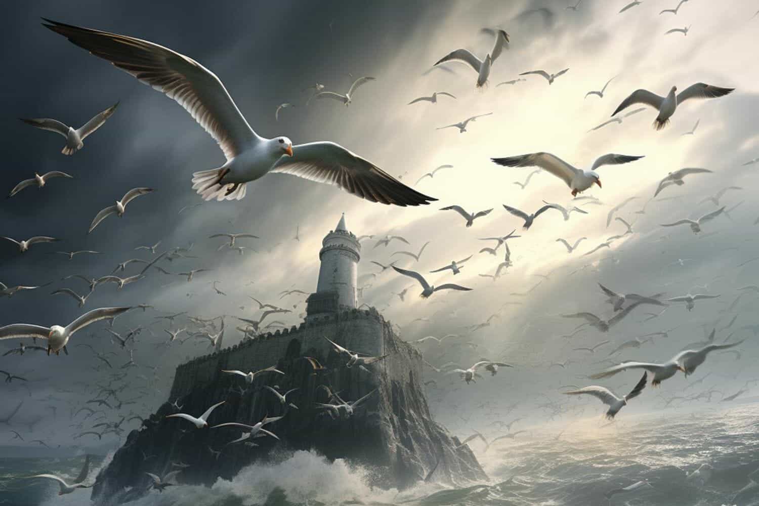 Cicloni tropicali, uragani e tifoni intrappolano numerose specie animali
